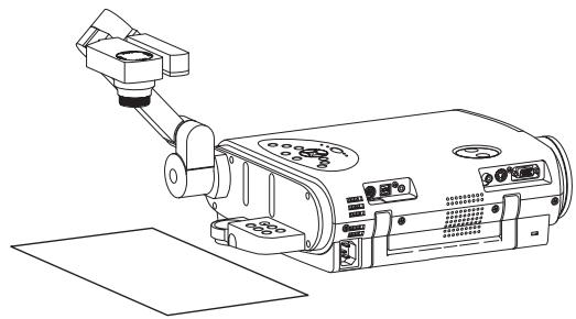 TOSHIBA TLP 251 E - Projetez une feuille de papier blanc et agrandissez-la pour replir l'écran. - 1