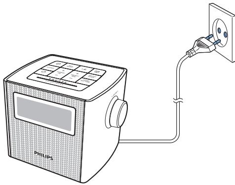 PHILIPS RADIOREVEILAJB4300W - Attention - 1