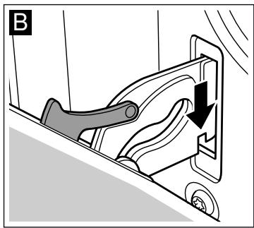 NEFF B15P42S3 - Accrocher la porte - 2