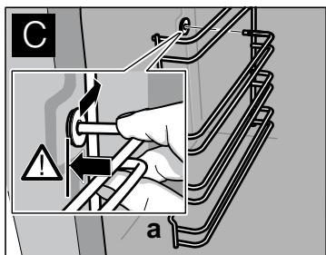 NEFF B15P42S3 - Risque de brûlure du aux pieces chaudes de le compartment de cuisson! - 3