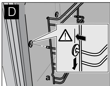 NEFF B15P42S3 - Risque de brûlure du aux pieces chaudes de le compartment de cuisson! - 4