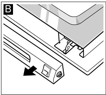 NEFF B15P42S3 - Enlever le recouvrement de la porte - 2