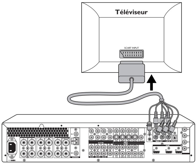 PHILIPS DFR 9000/01 - Connexion SCART/RGBS - 1
