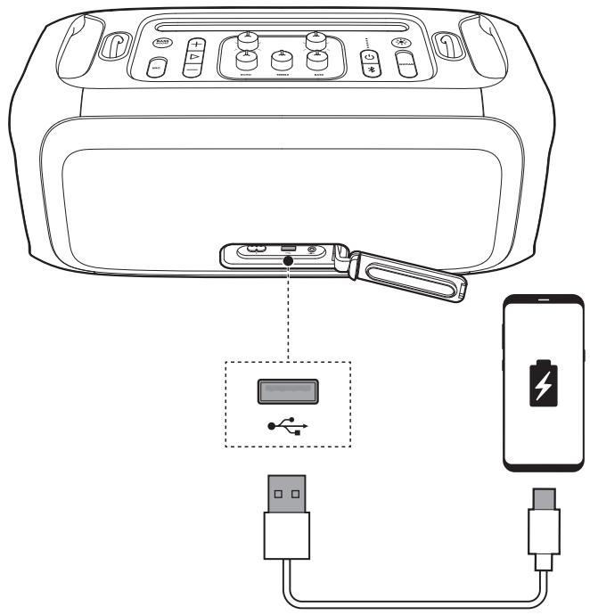 JBL Partybox On TheGo V2 - Charge de votre apparéil mobile - 1