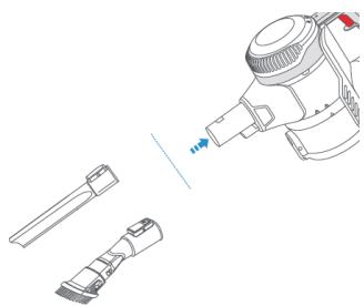 PROLINE HANDYP - UTILISATION DE L'ASPIRATEUR EN MODE PORTABLE - 3