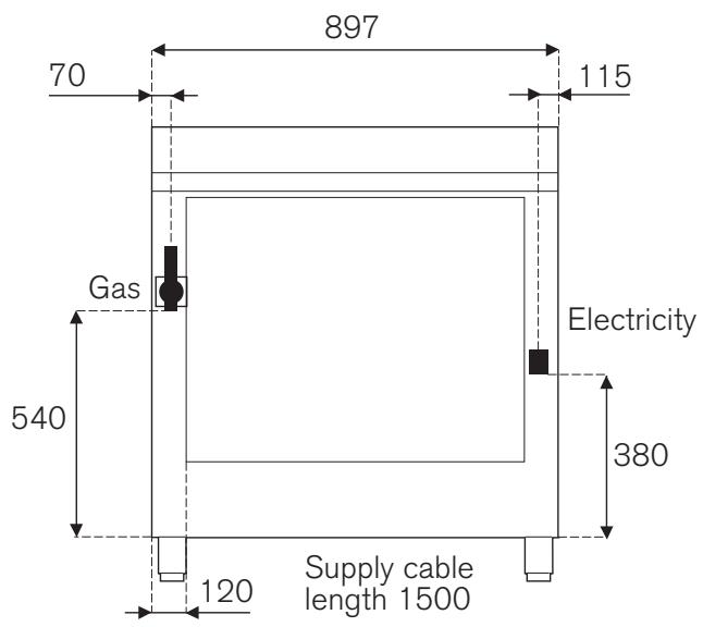 DARTY TUS95C21DVI - Nettoyage interieur du four : - 63