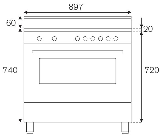 DARTY TUS95C21DVI - Nettoyage interieur du four : - 62