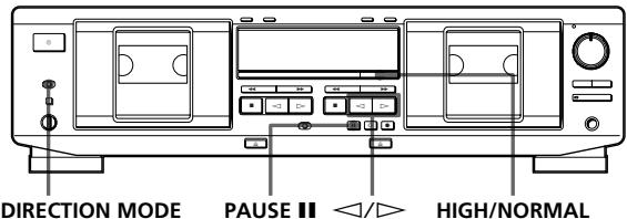 SONY TC-WE435 - Copie d'une cassette - 1