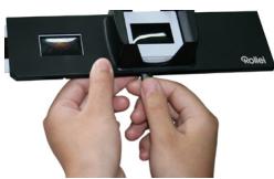 ROLLEI DF-S 290E - Install the Rapid Slide Feeder: - 2