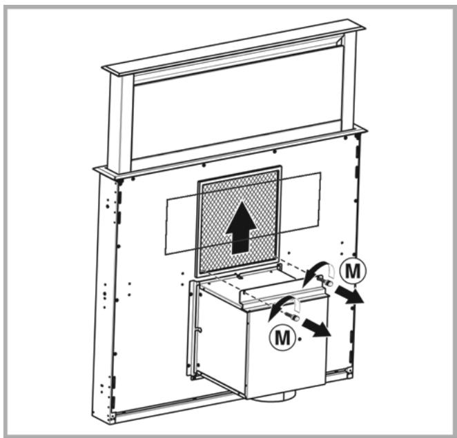 ROSIERES RDDS8OPN - Remplacement du filtré à charbon (P) - 1