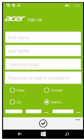 ACER LEAP ACTIVE NOIR - Créer un nouveau compte - 1