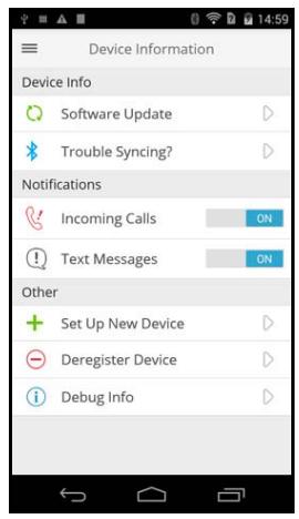 ACER LEAP ACTIVE NOIR - Changer les paramètres de notification - 1