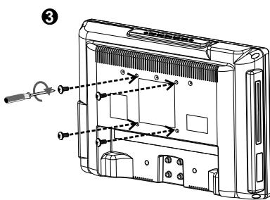 PROLINE B 1909 HXD - Instructions de montage sur un mur - 3