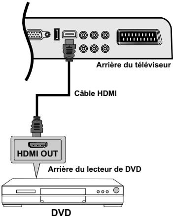 PROLINE B 1909 HXD - Branchement de l'entrée HDMI (Interface multimédia haute définition) - 1