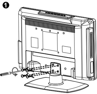 PROLINE B 1909 HXD - Instructions de montage sur un mur - 1