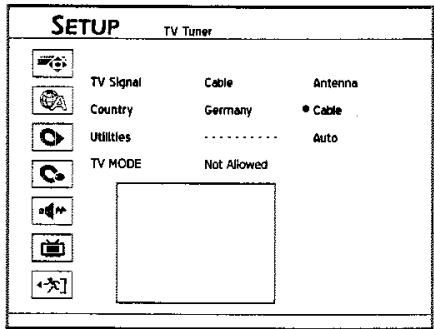 LITE-ON LVW-1101/1105 - Etape 1 : Sélectionner la source de signal TV - 2