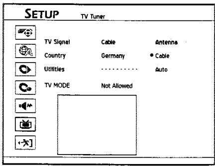 LITE-ON LVW-1101/1105 - Etape 1 : Sélectionner la source de signal TV - 3