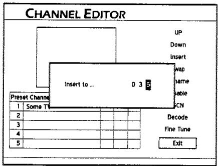 LITE-ON LVW-1101/1105 - Insérer des chaînes TV - 1