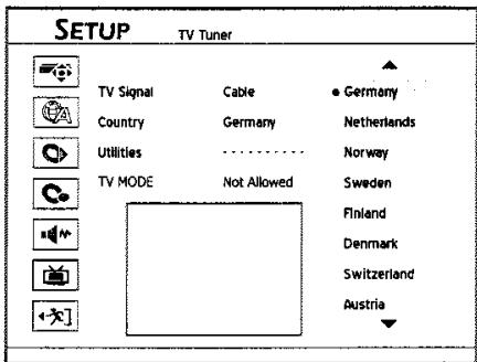 LITE-ON LVW-1101/1105 - Etape 2 : Sélectionner une région - 2