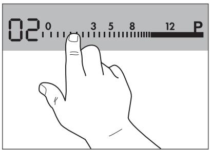 AEG 68031K-MN - Bedieningsstrip - 2