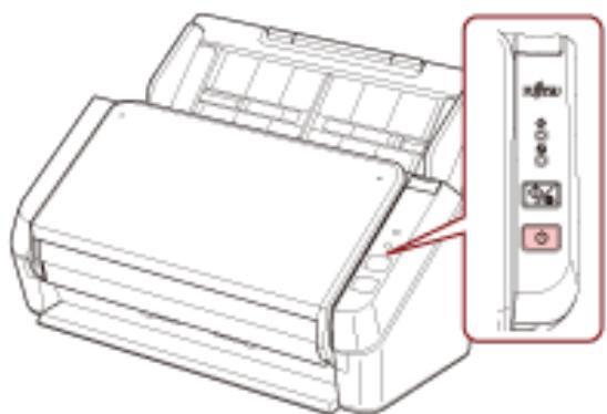 FUJITSU SP-1120N - How to Turn the Power ON - 1