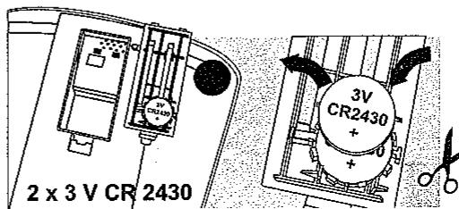 SOEHNLER RIO 63710 - Remplacement des piles - 2