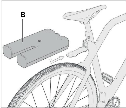 ANGELL VELOELECTRIQUESMARTBIKESILVER - - Connecter la batterie pour la première fois - 2