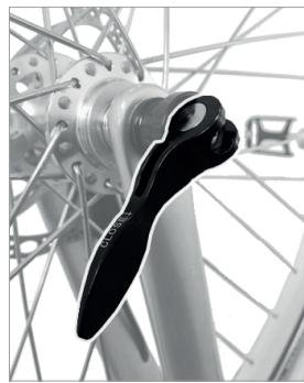 ANGELL VELOELECTRIQUESMARTBIKESILVER - - Changer la roue avant - 3