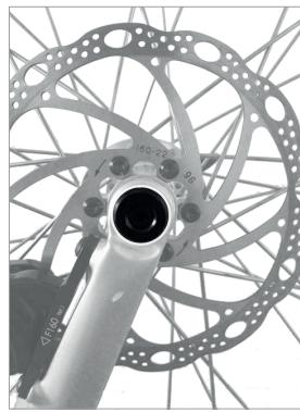 ANGELL VELOELECTRIQUESMARTBIKESILVER - Étape 3: Retirez l'axe de la roue - 2