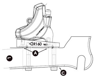 ANGELL VELOELECTRIQUESMARTBIKESILVER - Pour l'étrier arrêté: - 1