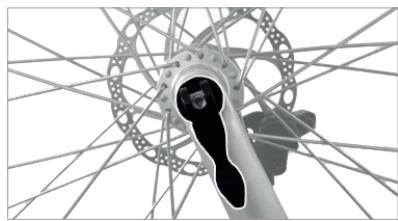 ANGELL VELOELECTRIQUESMARTBIKESILVER - - Changer la roue avant - 1