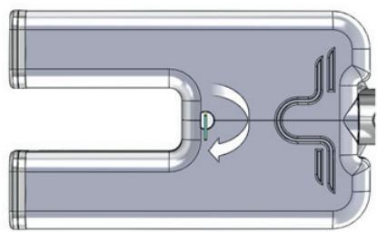 ANGELL VELOELECTRIQUESMARTBIKESILVER - - Verrouillage manuel de la batterie - 1