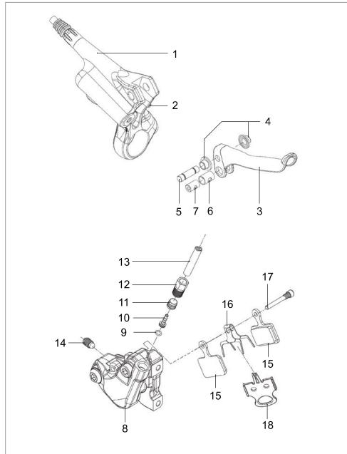 ANGELL VELOELECTRIQUESMARTBIKESILVER - - Monter et régler le système de freins - 1