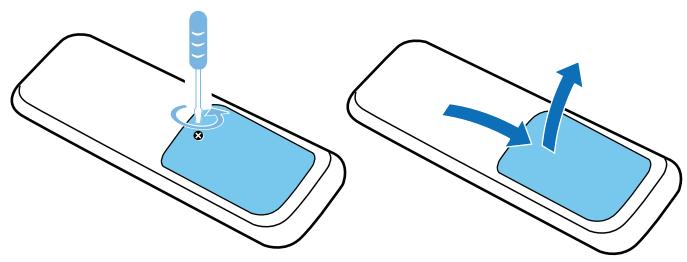 HITACHI AXS 120 - Installation de la pile - 1