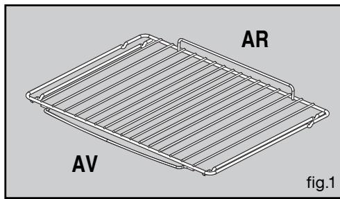 DE DIETRICH DOP 1140 DG - Grille sécurité avec poignée (fig.1) - 1