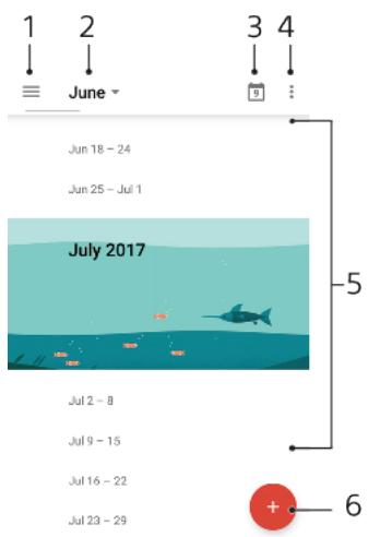 SONY XA1NOIR+CASQUE - Calendrier - 1