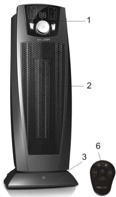 PROLINE CT18cobI - DESCRIPTION DES PIECES - 1