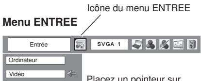 SANYO PLC-XW55 - Opération par Menu - 1