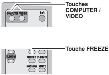 SANYO PLC-XW55 - Touche FREEZE - 4