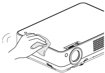 SANYO PLC-XW55 - Nettoyage du coffret du projecteur - 1