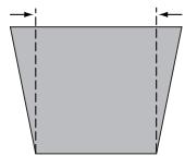 SANYO PLC-XW55 - Correction du trapèze - 1