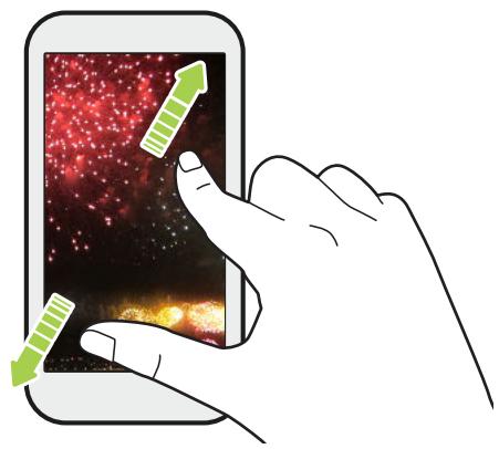 HTC UULTRABLANC 64G - Glisser avec deux doigts - 1