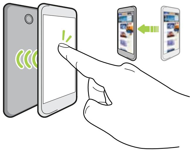 HTC UULTRABLANC 64G - Utiliser la fonction NFC - 2