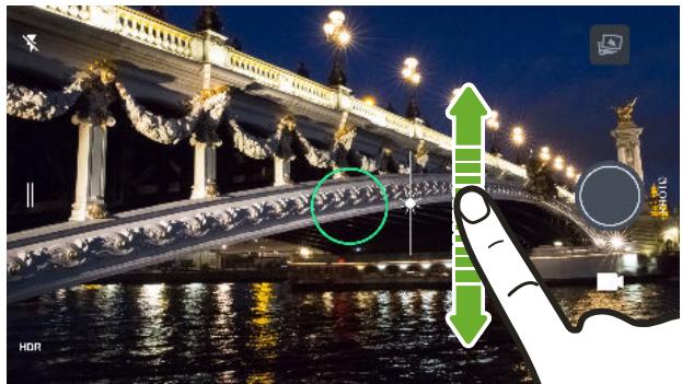 HTC UULTRABLANC 64G - Deux manières d'ajuster l'exposition - 1