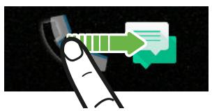 HTC UULTRABLANC 64G - Regrouper des applications sur le panneau de widgets et la barre de lancement - 1