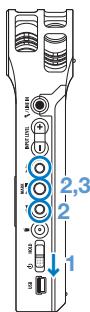 ZOOM H1/MB - Déactualisation des touches - 2
