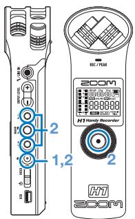 ZOOM H1/MB - Suppression des enregistrements - 1