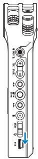 ZOOM H1/MB - Mise sous/hors tension - 1