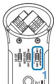 ZOOM H1/MB - Réglage du niveau de sortie - 4