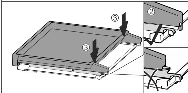 LIEBHERR REFRIGERATEURRE5220-20 - Insérer la cordure téléscopique - 2